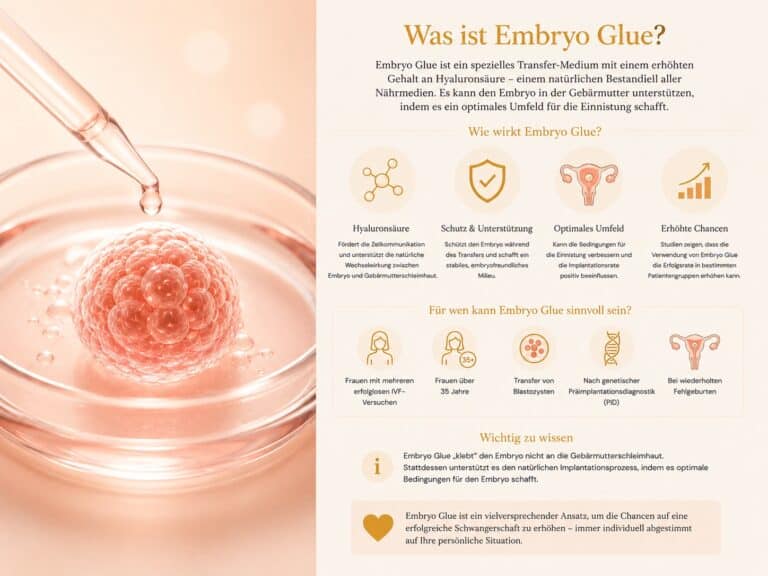 Infografik: Was ist Embryo Glue?